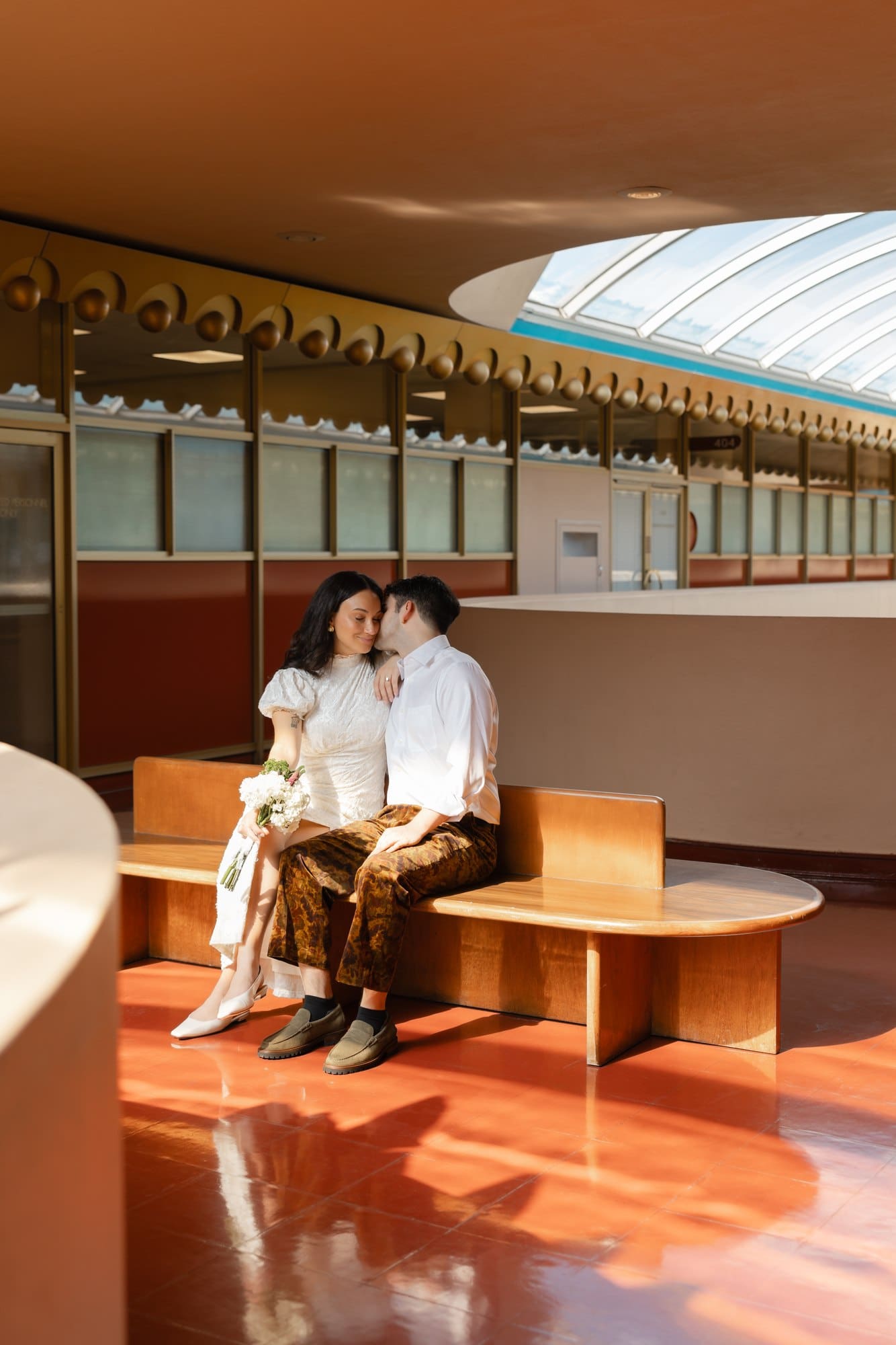 Civil ceremony at Marin County Civic Center