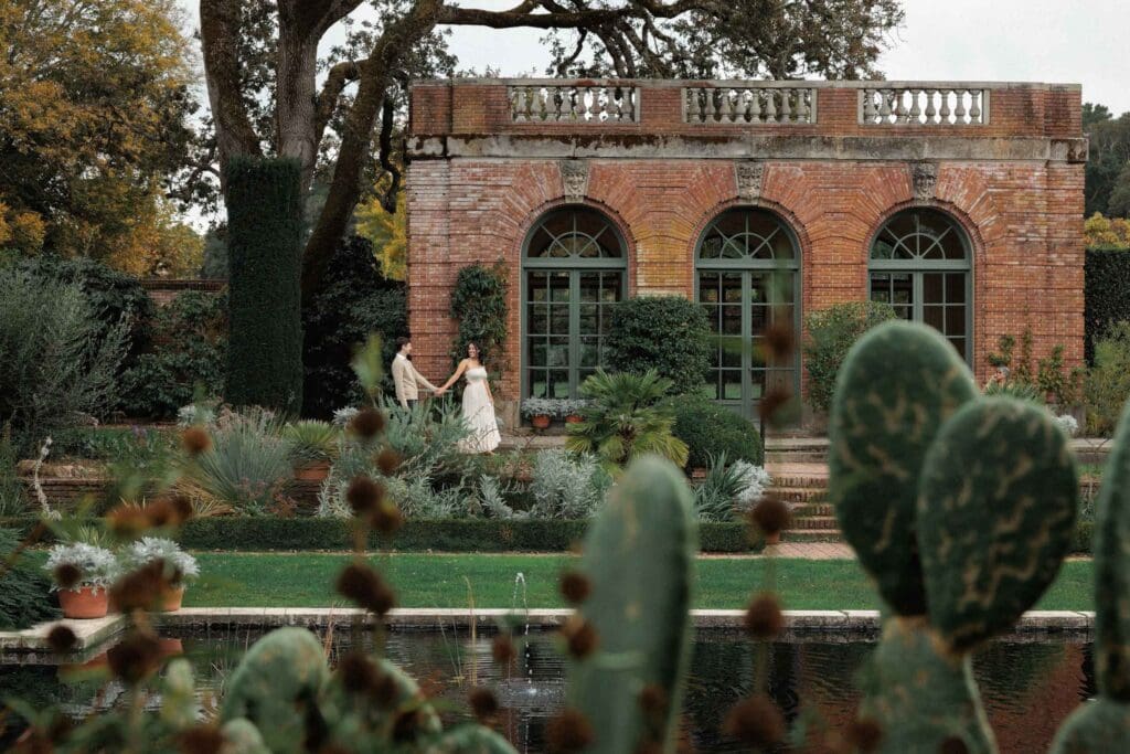Engagement session at Filoli Gardens